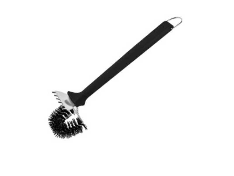 Coleman Palmyra Twisted Bristle Brush with Scraper