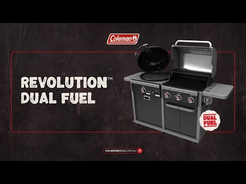 Coleman Revolution™ Dual Fuel BBQ- Black Matte